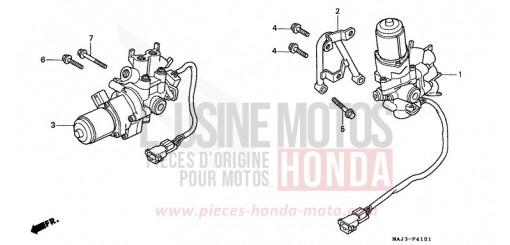 ABS MODULATOR (ST1100AT/AV/AW) ST1100AV de 1997